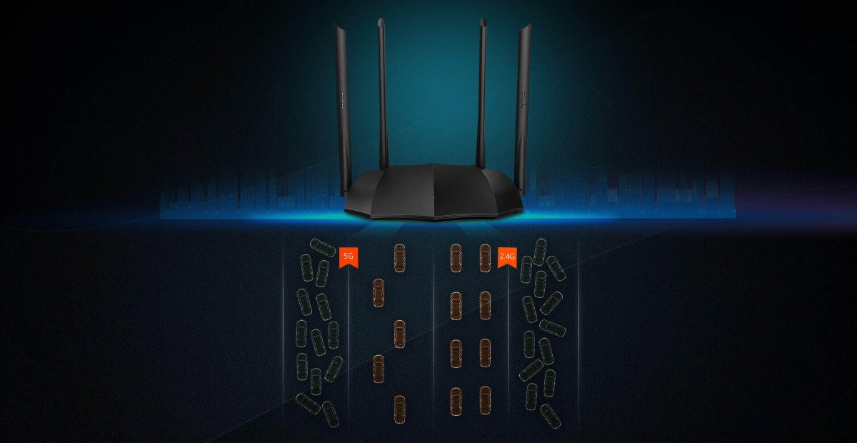 Bộ ph&aacute;t wifi Tenda AC8 5